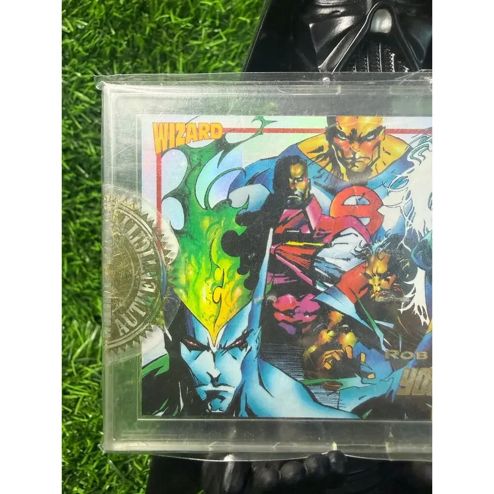 1993 Wizard Youngblood #3 Rob Liefeld Gold Foil Promo Card Sealed #0009036 Image